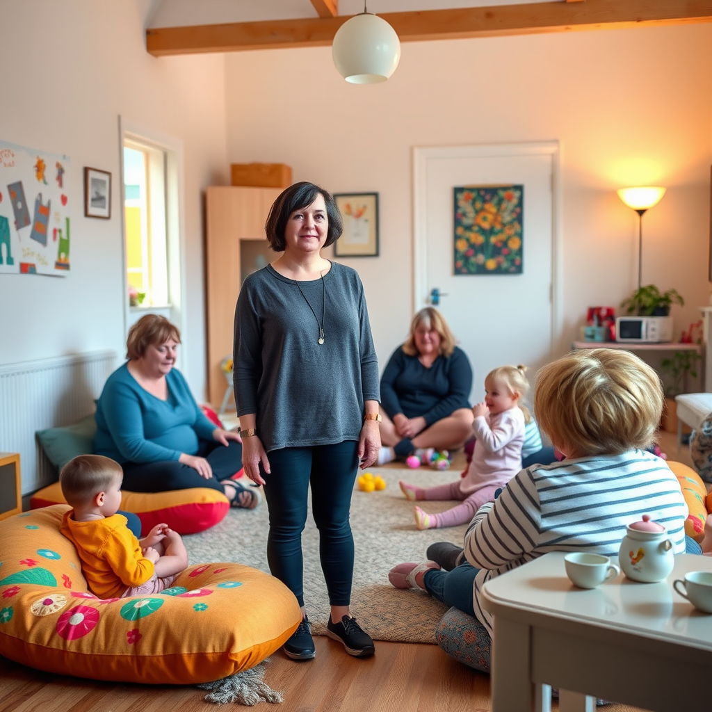 Seventy mothers establish community support network